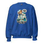 Painter Parker crewneck sweatshirt in Royal, front view