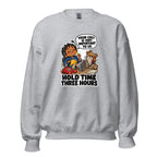 Customer Service Carl crewneck sweatshirt in Sport Grey, front view
