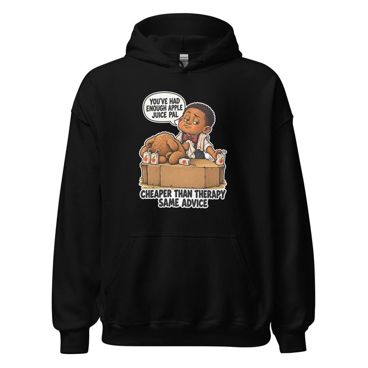 Bartender Bo "Cheaper Than Therapy, Same Advice" design