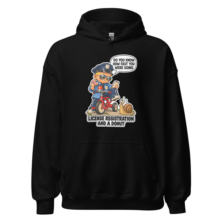 Officer Otis "License, Registration And A Donut" design