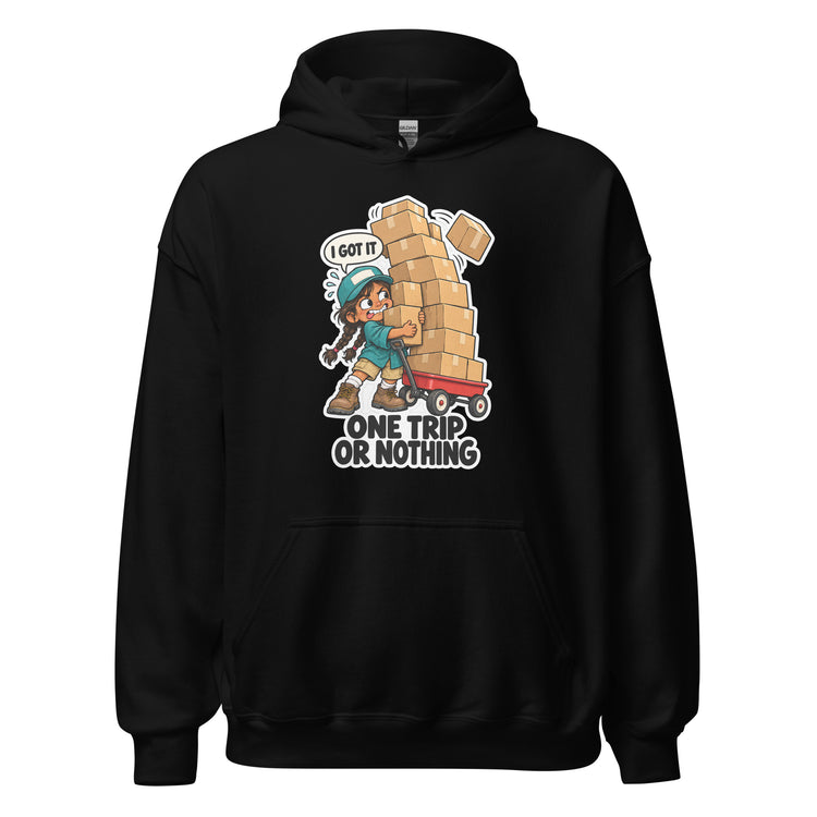 Delivery Dolly "One Trip or Nothing" design