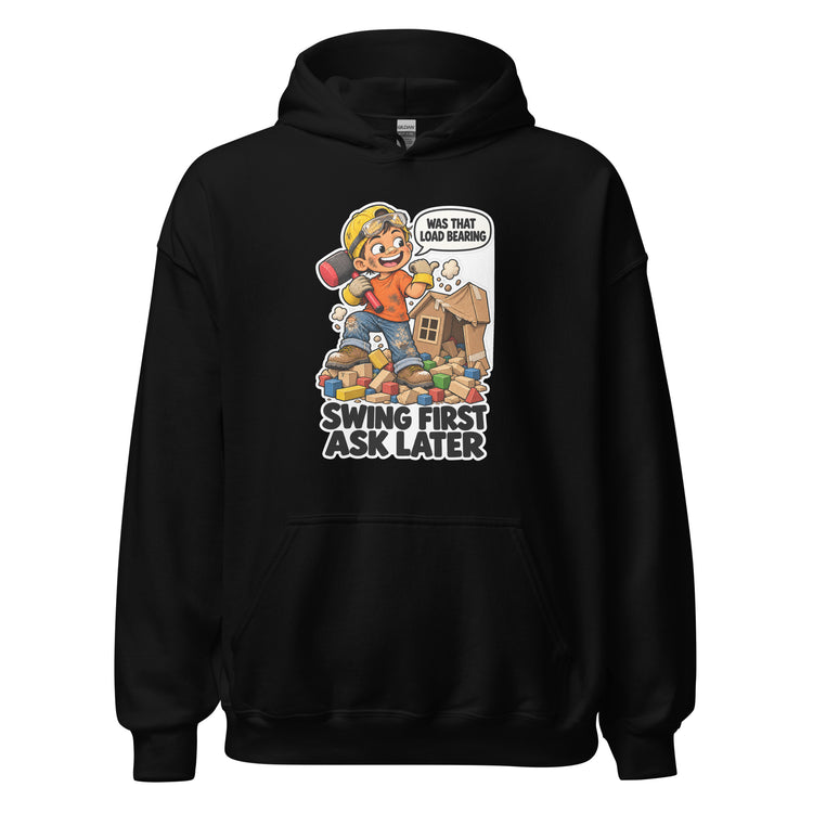 Demolition Danny "Swing First, Ask Later" design