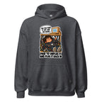 IT Guy Iggy hoodie in Dark Heather, front view
