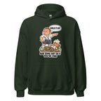 Coach Cal hoodie in Forest Green, front view