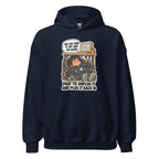 IT Guy Iggy hoodie in Navy, front view