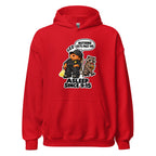 Security Stan hoodie in Red, front view