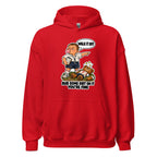Coach Cal hoodie in Red, front view