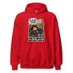 IT Guy Iggy hoodie in Red, front view