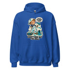 Painter Parker hoodie in Royal, front view