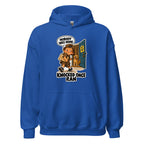 Delivery Dex hoodie in Royal, front view