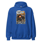IT Guy Iggy hoodie in Royal, front view