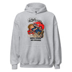 Mechanic Max hoodie in Sport Grey, front view