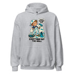 Painter Parker hoodie in Sport Grey, front view