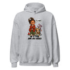 Teacher Trudy hoodie in Sport Grey, front view