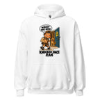 Delivery Dex hoodie in White, front view