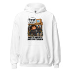 IT Guy Iggy hoodie in White, front view