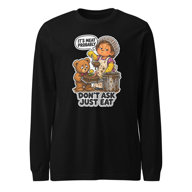 Lunch Lady Lou "Don't Ask, Just Eat" design