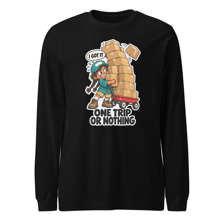 Delivery Dolly "One Trip or Nothing" design