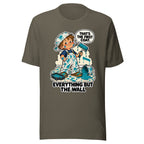 Painter Parker T-shirt in Army, front view