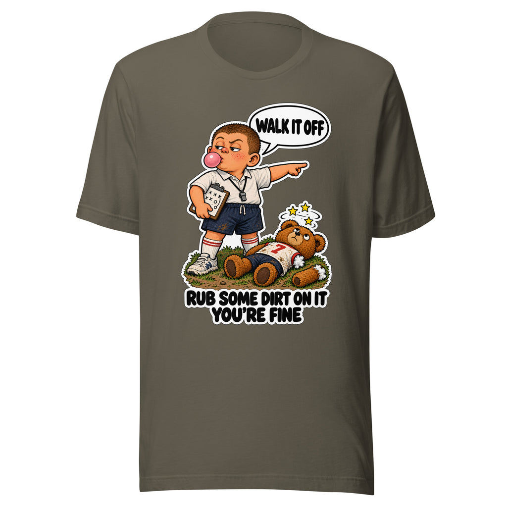 Coach Cal T-shirt in Army, front view