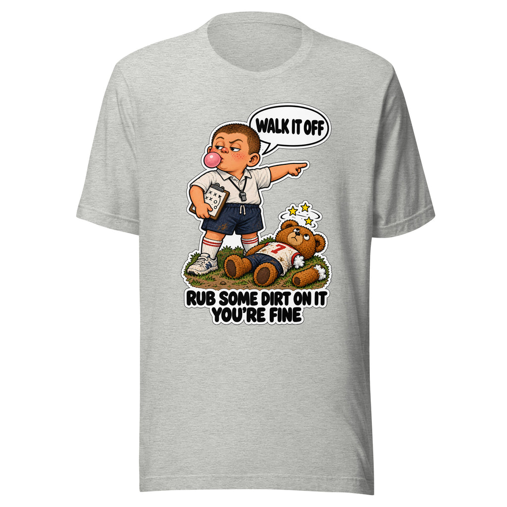 Coach Cal T-shirt in Athletic Heather, front view