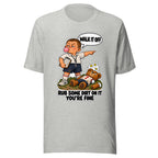 Coach Cal T-shirt in Athletic Heather, front view