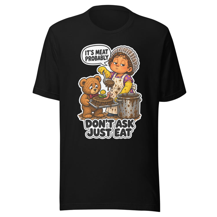 Lunch Lady Lou "Don't Ask, Just Eat" design