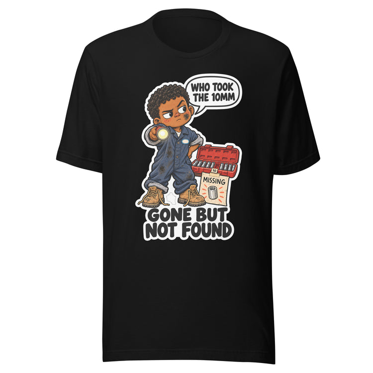 Socket Sam "Gone But Not Found" design