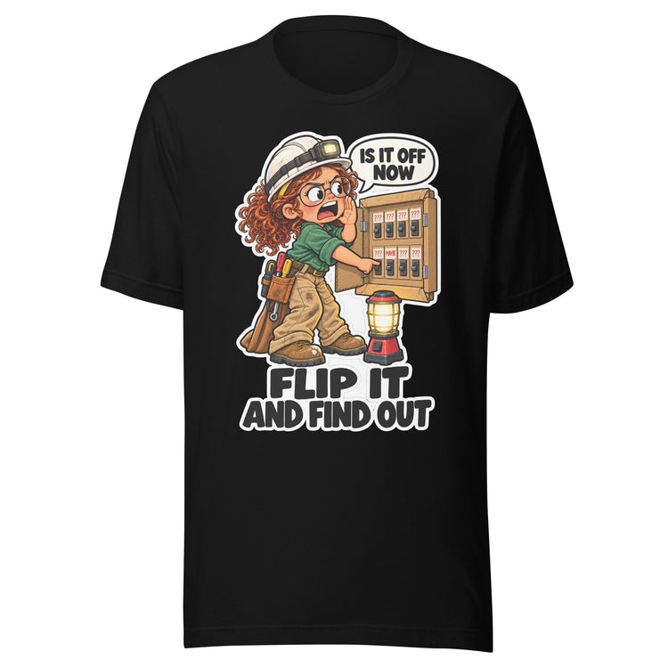 Circuit Cindy "Flip It and Find Out" design