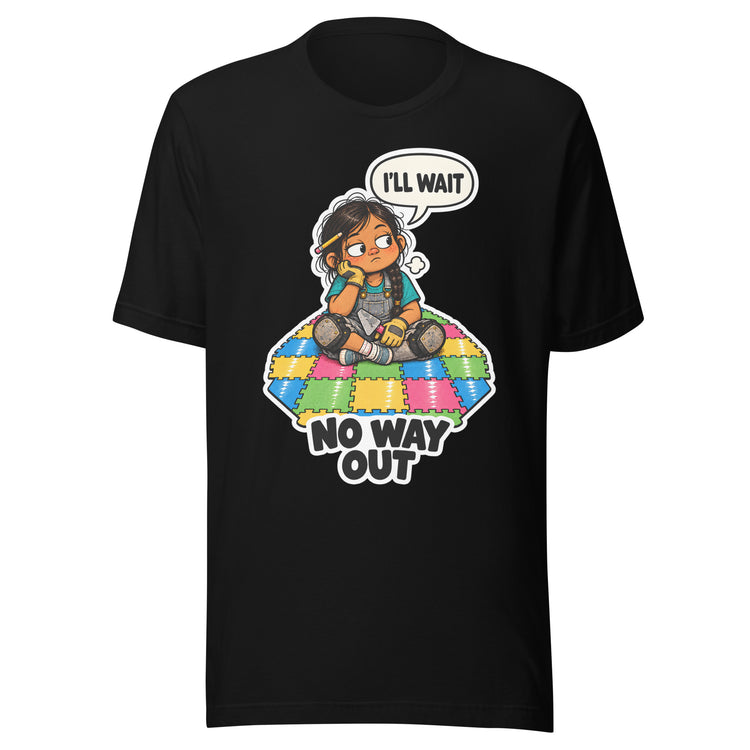 Tile Setter Tia "No Way Out" design