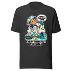 Painter Parker T-shirt in Dark Grey Heather, front view