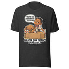 Bartender Bo T-shirt in Dark Grey Heather, front view