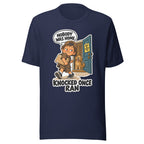 Delivery Dex T-shirt in Navy, front view