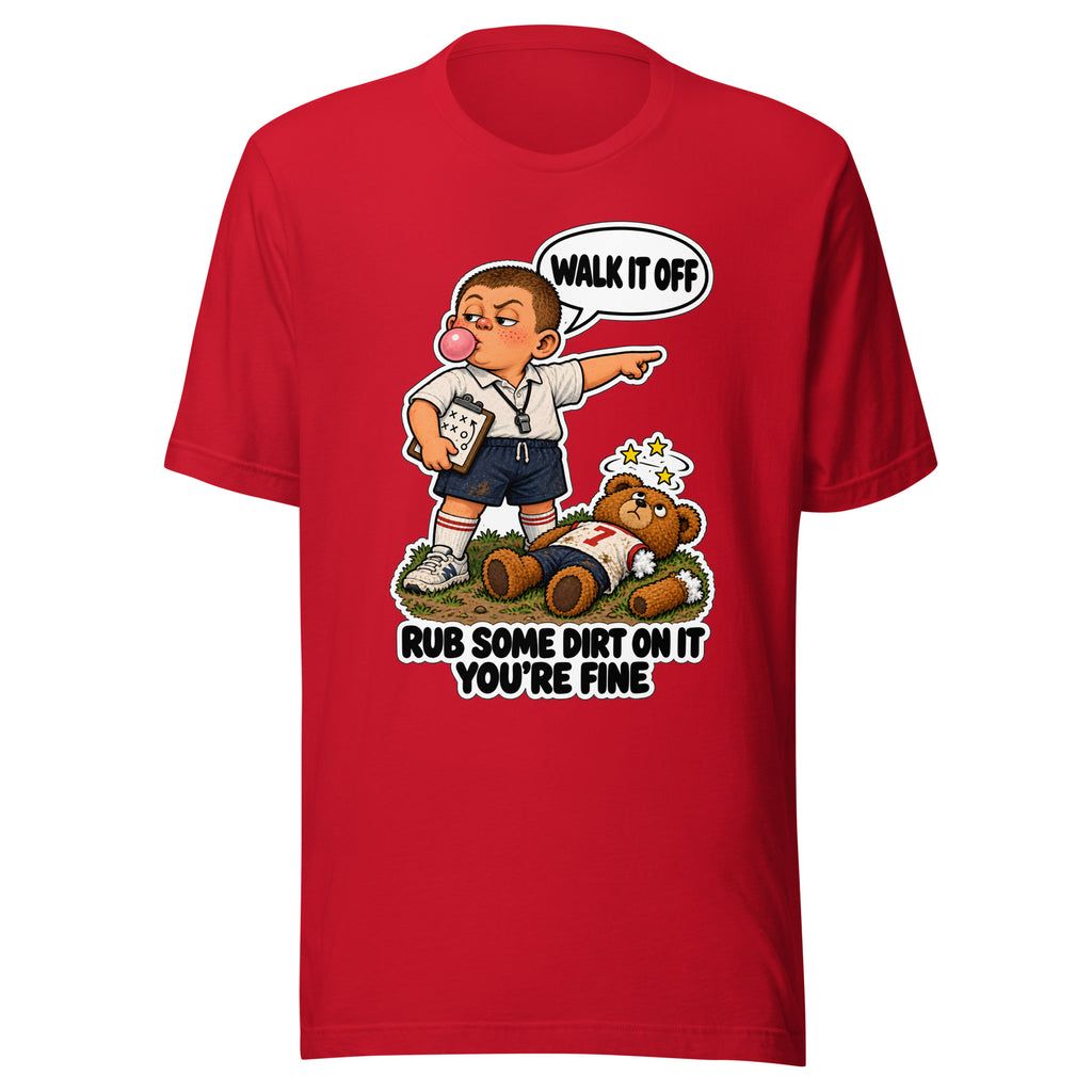 Coach Cal T-shirt in Red, front view