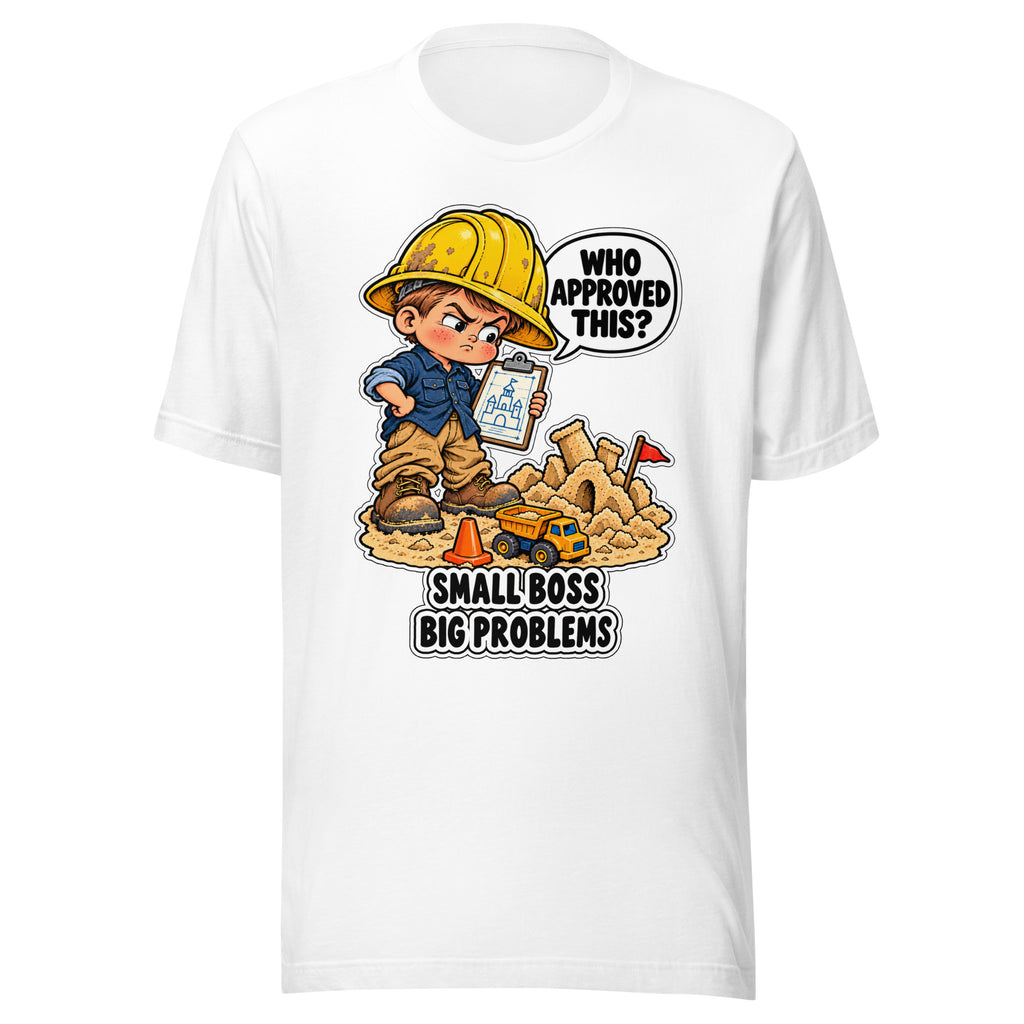 Foreman Frankie T-shirt in White, front view