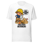Foreman Frankie T-shirt in White, front view
