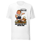 Coach Cal T-shirt in White, front view