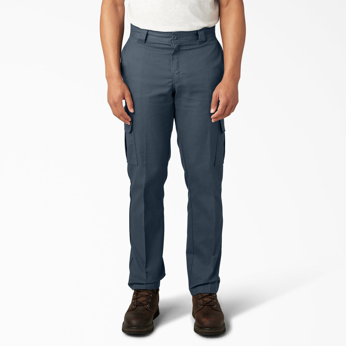 Dickies FLEX Regular Fit Cargo Pants | Airforce Blue | Front