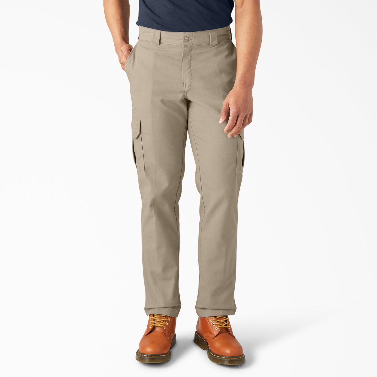 Dickies FLEX Regular Fit Cargo Pants | Desert Sand | Front