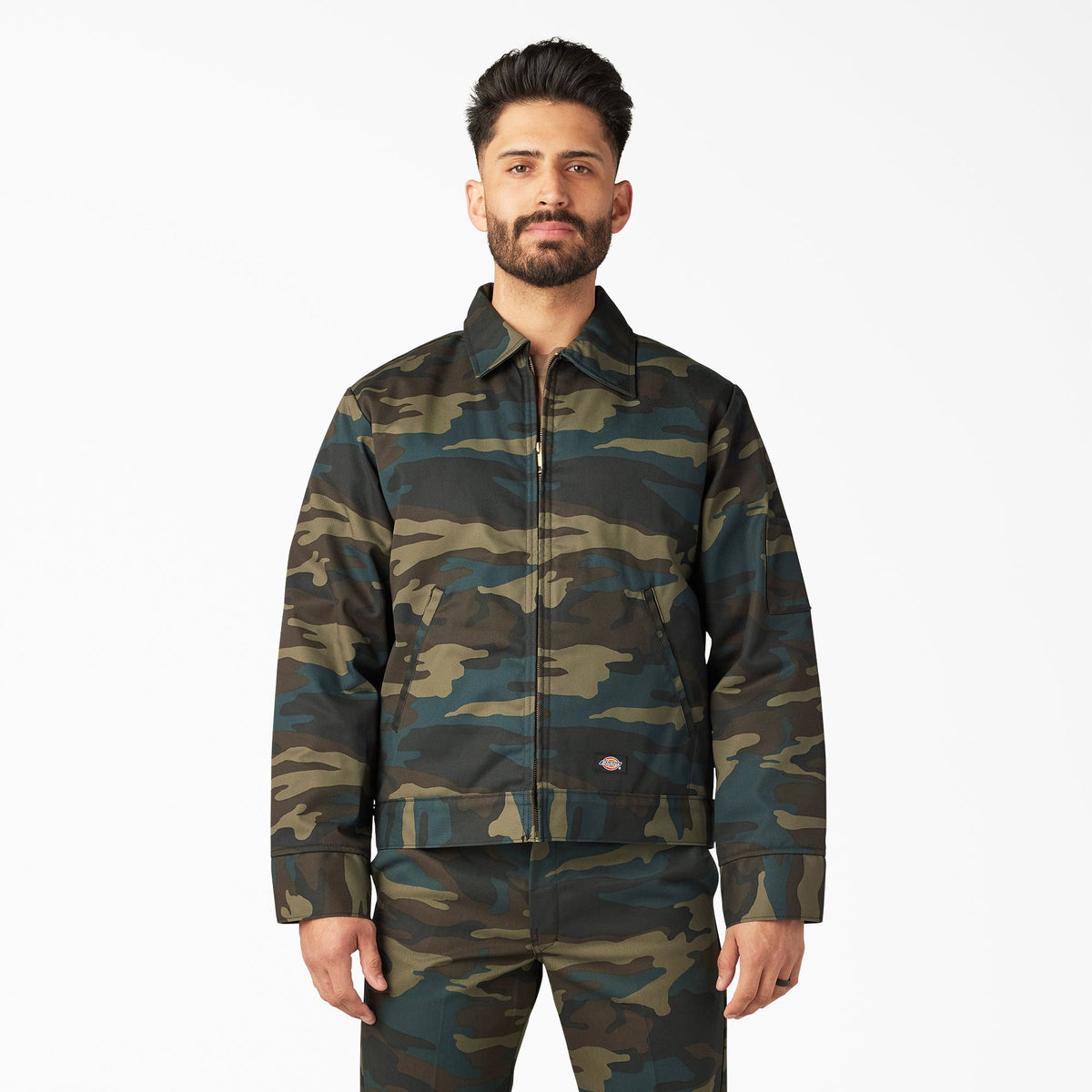 Hunter Green Camo Front