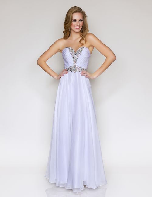 Hand Beaded Strapless Sweetheart Bodice Style 1002