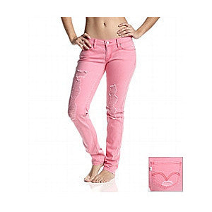 Levi's 524 Hot Pink Front