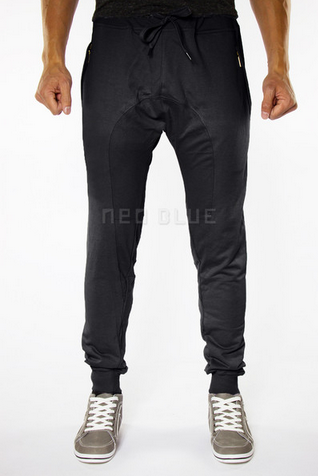 Noe Blue 7501 Black (Jogger Sweat Pants)