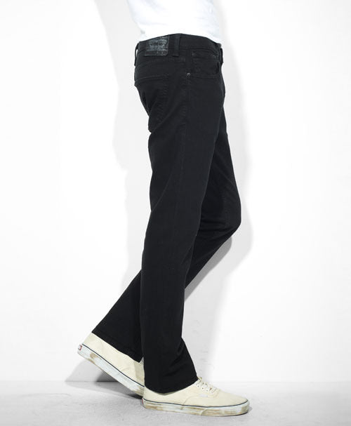 Levi 511 Black Stretch Skinny Jeans - Side