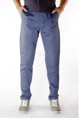 Noe Blue 6512 Slate Gray (Chino Pants)