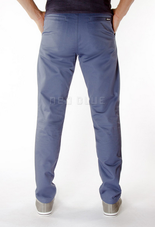 Noe Blue 6512 Slate Gray (Chino Pants)