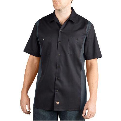 Dickies WS508 Men's Two-Tone Short Sleeve Work Shirt